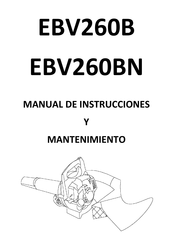 Sina EBV260BN Manual De Instrucciones Y Mantenimiento