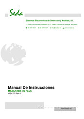 Seda MAXILYZER NG PLUS Manual De Instrucciones