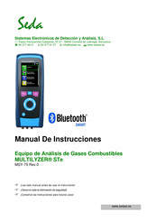 Seda MULTILYZER STe Manual De Instrucciones