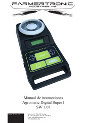 farmetronic Agromatic Digital Super I SW 1.07 Manual De Instrucciones