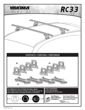 Yakima RC33 Manual De Instrucciones