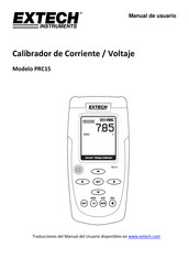 Extech Instruments PRC15 Manual De Usuario