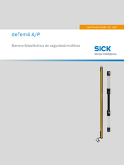 SICK deTem4 A/P Instrucciones De Uso