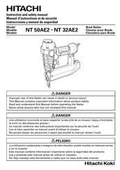 Hitachi NT 50AE2 Instrucciones Y Manual De Seguridad