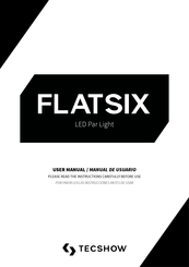 TECshow FLATSIX Manual De Usuario