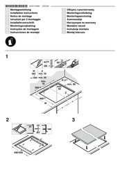 Bosch Appliances PKE611FP1E/01 Instrucciones De Montaje