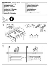 Bosch PIE975N14E Instrucciones De Montaje