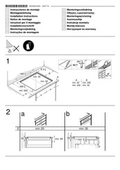 Bosch PIB645B17E/01 Instrucciones De Montaje