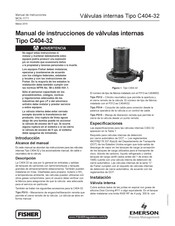 Emerson C404-32 Manual De Instrucciones