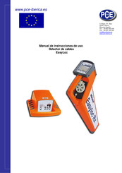 PCE Instruments Easyloc CAM Manual De Instrucciones