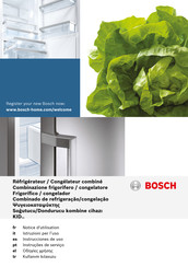 Bosch KID28A21IE Instrucciones De Uso
