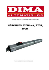 Dima Automatismos HÉRCULES 390R Manual Del Usuario