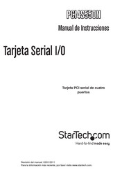 StarTech PCI4S550N Manual De Instrucciones