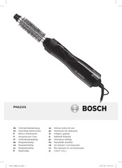 Bosch PHA2101 Instrucciones De Uso
