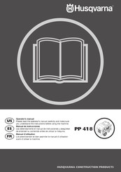 Husqvarna PP 418 Manual De Instrucciones