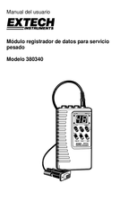 Extech Instruments 380340 Manual Del Usuario