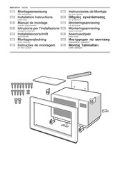 Bosch HMT8656GB/02 Instrucciones De Montaje