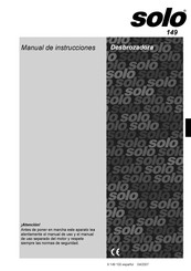 Solo 149 Manual De Instrucciones