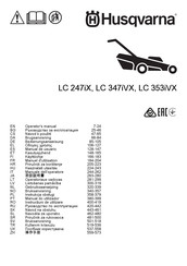 Husqvarna LC 247iX Manual De Usuario