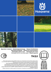 Husqvarna T425 Manual De Instrucciones