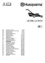 Husqvarna LB 548i Manual De Usuario