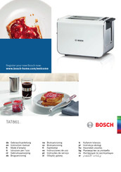 Bosch TAT861 Serie Instrucciones De Uso