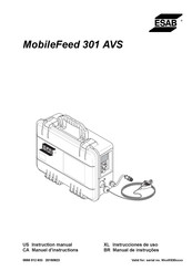 ESAB MobileFeed 301 AVS Instrucciones De Uso