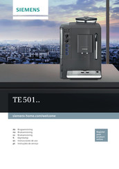 Siemens TE501 Serie Instrucciones De Uso