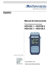 DeltaOHM HD2128.2 Manual De Instrucciones