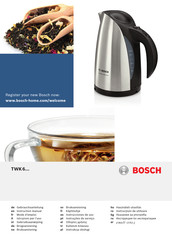 Bosch TWK 6 Serie Instrucciones De Uso