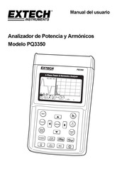 Extech PQ3350 Manual Del Usuario