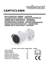 Velleman CAMTVI14WN Manual Del Usuario