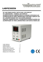 Velleman LABPS3005N Manual Del Usuario