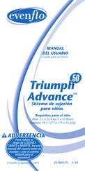 Evenflo Triumph Advance Manual Del Usuario