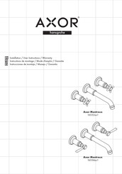 Hansgrohe Axor Montreux 16532831 Instrucciones De Montaje