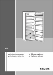 Siemens KS38RX77 Instrucciones De Uso