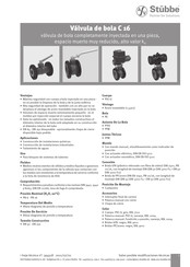 Stübbe C 16 Manual De Instrucciones