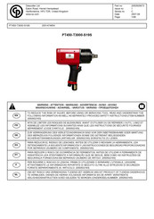 CP PT450-T3000-S19S Manual De Instrucciones