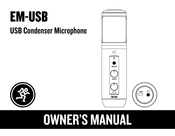 Mackie EM-USB Manual De Instrucciones