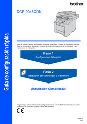 Brother DCP-9045CDN Guía De Configuración Rápida