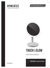 HoMedics TOUCH&GLOW Manual De Instrucciones