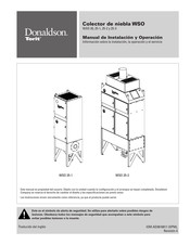 Donaldson Torit WSO 25-2 Manual De Instalación Y Operación