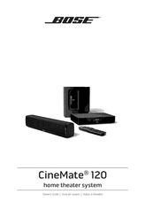 Bose CineMate 120 Guia Del Usuario