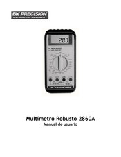 Robusto 2860A Manual De Usuario