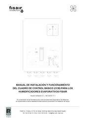 fisair MCCB-ES-17-1 Manual De Instalación Y Funcionamiento