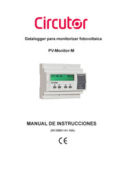 Circutor PV-Monitor-M Manual De Instrucciones