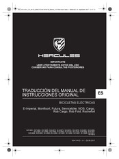 Hercules 18-Q-0073 Traducción Del Manual De Instrucciones Original