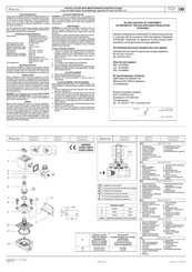 Asco EGE215B10 Serie Instrucciones De Instalación Y Mantenimiento