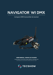 TECshow NAVIGATOR WI DMX Manual De Usuario