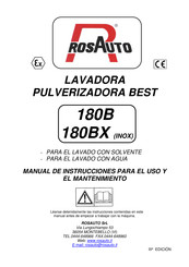 ROSAUTO 180BX Manual De Instrucciones Para El Uso Y El Mantenimiento